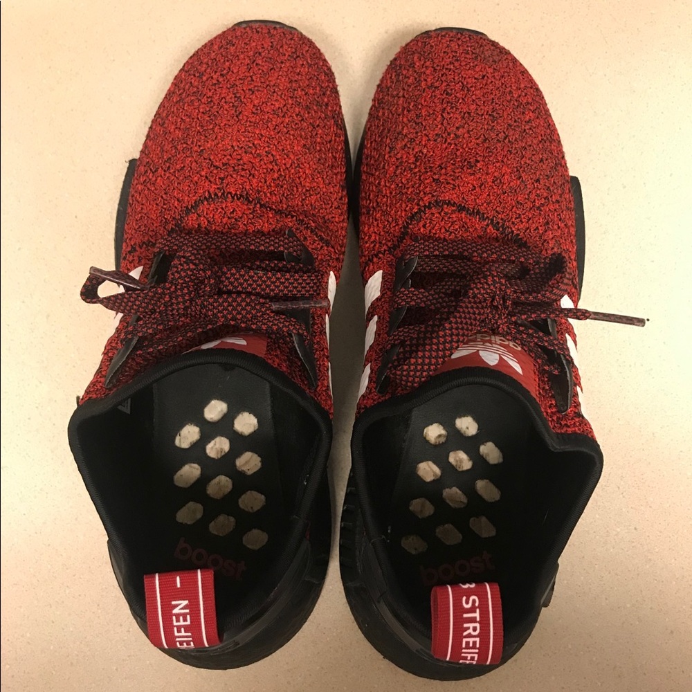 🚩Sold🚩🔥Adidas Nmd R1 “Carbon Red”🔥 - Picture 3 of 8